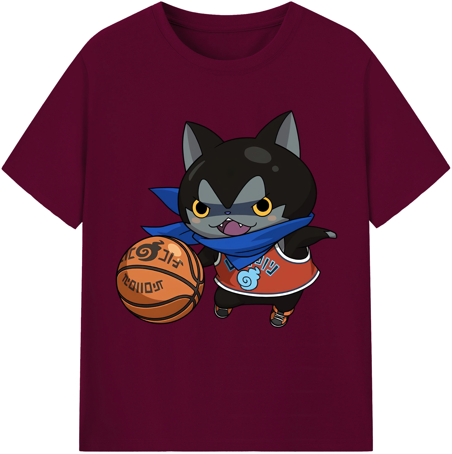 （画像用） 妖怪ウォッチ Yo-kai Watch レディースカジュアルプリントTシャツ（綿100％）